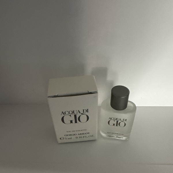 GIORGIO ARMANI ACQUA DI GIO EDT 5ml .16fl oz COLONIA MINI NUEVO EN CAJA 3