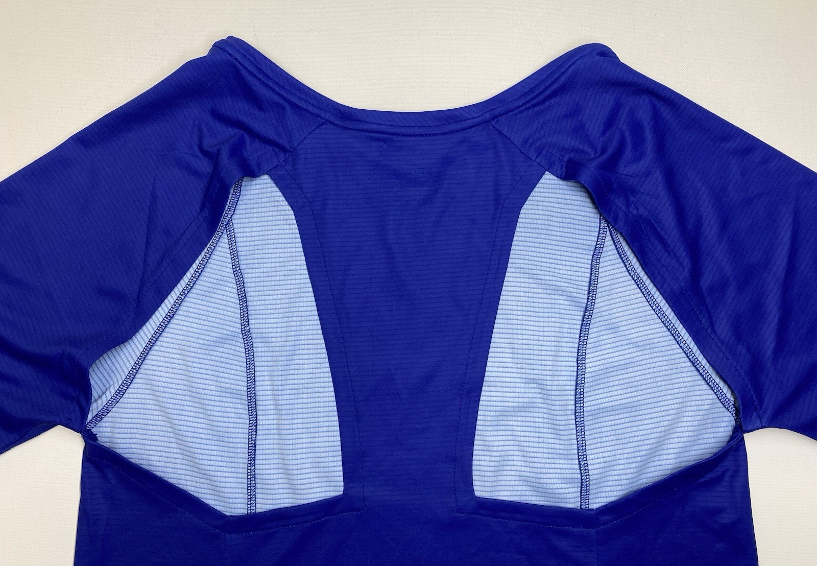 Nike Pro Elite Team USA Track Field Blue Top Cutt-Off Back Women's Size  L-Tall image 6