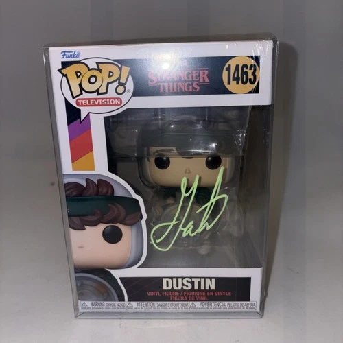FUNKO Stranger Things Hunter Dustin #1463 JSA SIGNED GANT MATARAZZO