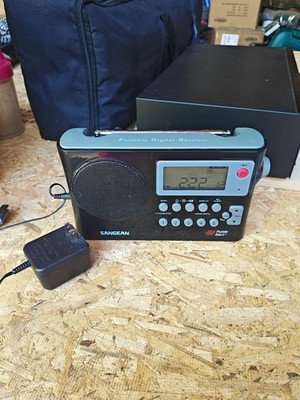 Sangean Portable Digital Receiver Public Alert D Batteries And Electric PR-D4W