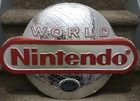 World of Nintendo NES Display Sign Promotional Promo SNES Standee Mario Vintage