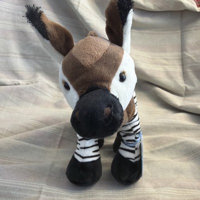 WEBKINZ OKAPI-COMES WITH UNUSED/SEALED CODE/TAG-NICE GIFT 
