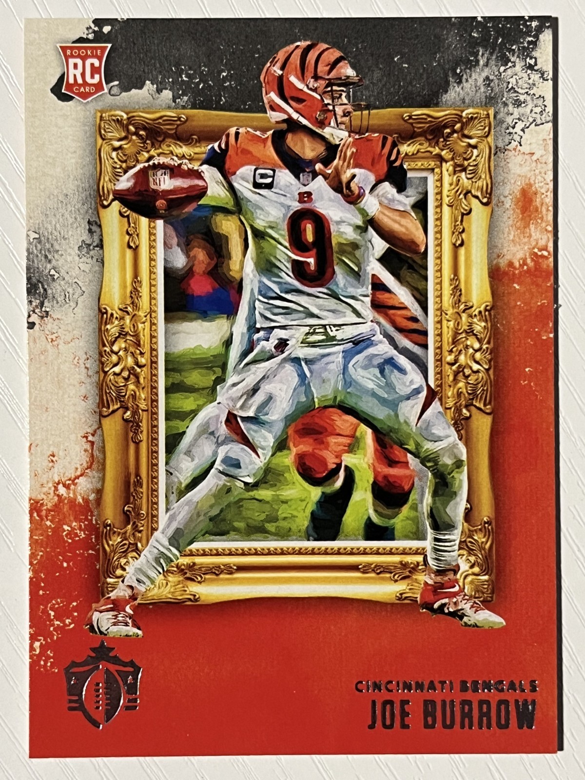 Joe Burrow 2020 Panini Chronicles Gridiron Kings RC #GK-1 Cincinnati Bengals