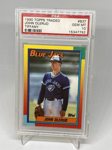 John Olerud #83T 1990 Topps Traded Tiffany card