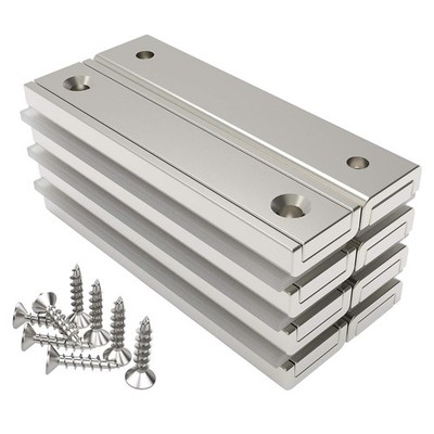 Magnete 30 kg Neodym Rechteckmagnete Haushalt Industrie 8 Stück