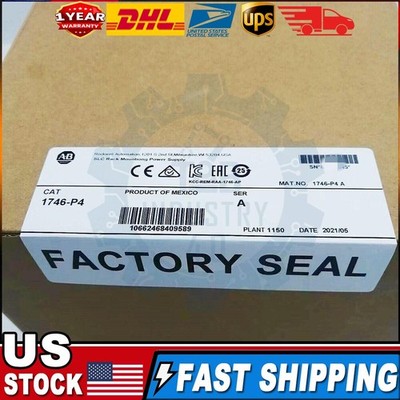 New Sealed Allen-Bradley 1746-P4 SER A SLC 500 Power Supply Module AB 1746-P4