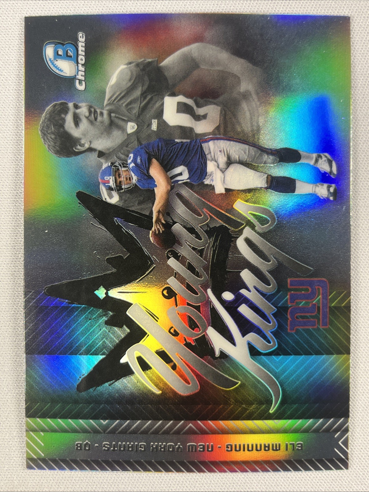 Topps Bowman 2025-26 Eli Manning Young Kings YK-23 Refractor