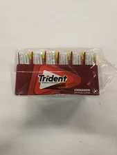 Trident Cinnamon Sugar Free Chewing Gum, 28 Count (Pack of 6), Reddish-Brown 