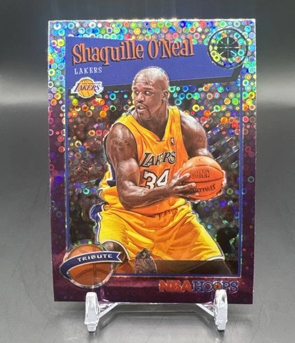 2019-20 Panini Hoops Premium Stock - Shaquille O'Neal #283 PURPLE DISCO PRIZM