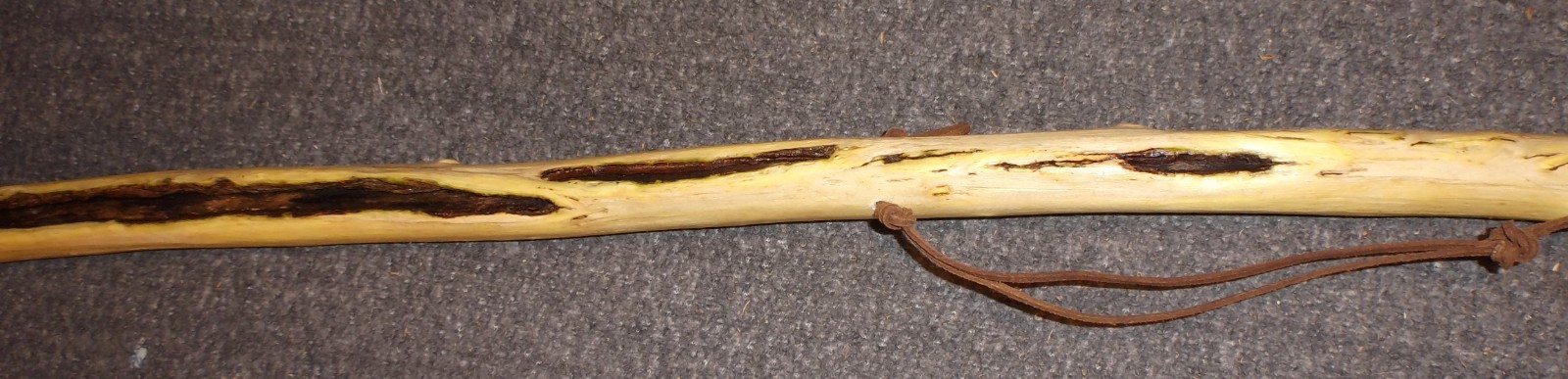 Tennessee Walking Stick- Wood Hiking Stick Staff Hike Pole Hand Carved Cane #95