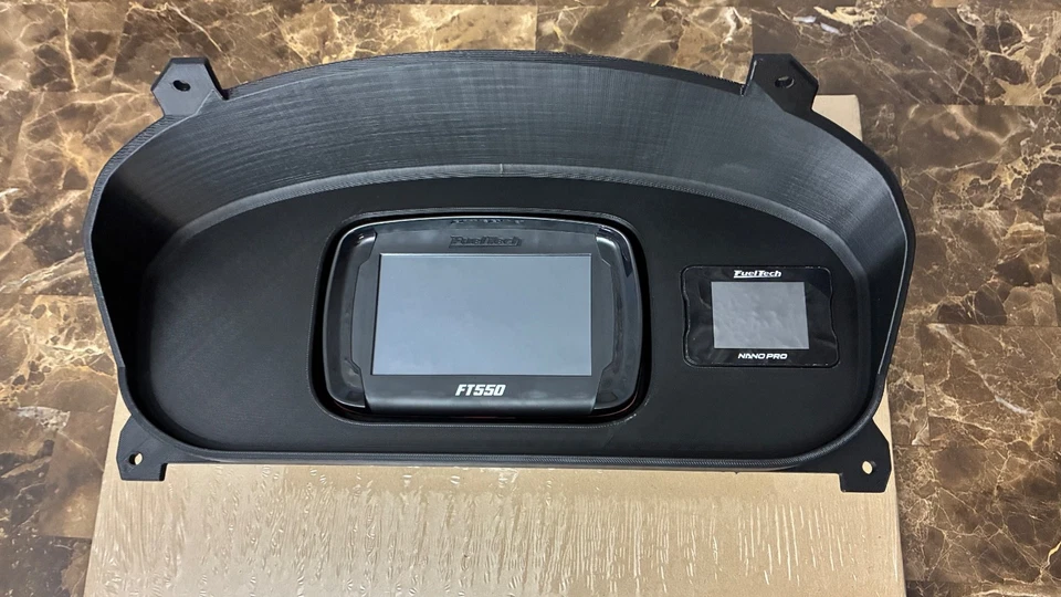 Cuadro de instrumentos para Fuel Tech FT450 FT550 banda ancha Nano Honda Civic EK EM1 96-00 Foto 4 de 4