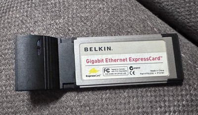 Belkin Gigabit Ethernet Pro Express Card Netzwerk Adapter 1000Mbit 34mm