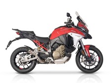 TERMINALE SCARICO QD EXHAUST GUNSHOT TITANIO PER DUCATI MULTISTRADA V4 / S 20-24