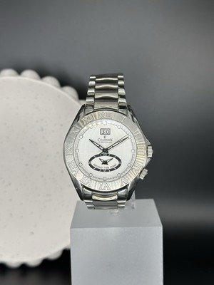Charmex Of Switzerland Men s Watch, Dual Time Z, Sapphire Crystal,Swiss Movement