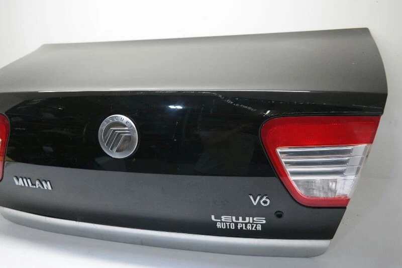 06-11 MERCURY MILAN Trunk Hatch Tailgate Without Spoiler Black Foto 3 de 4