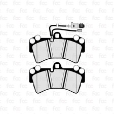 Brake Pads For Audi Q7, Porsche Cayenne, VW Touareg Front Juratek JCP1626
