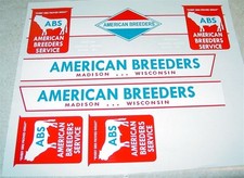 Tonka American Breeders Semi Truck Sticker Set TK-149