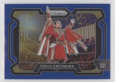 2024 Panini Prizm WWE Blue Prizm 147/199 Meiko Satomura #83 bn5