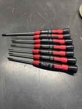 Snap On Tools Electronic Miniature Combination Screwdriver Set SGDE70ESDFR New