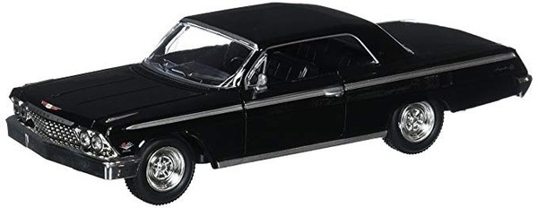 Newray - Chevrolet Impala Ss 1962 Schwarz - 1/25 - NEW71843B-image