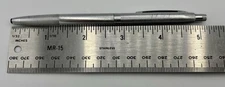 Vintage Fisher Chrome Bullet Space Pen Non-working Parts Read