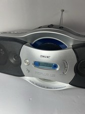 Sony CFD-F10 CD Radio Cassette Recorder Boombox 100 Working Tested Retro Y2K