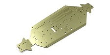 Kyosho Inferno MP9e Evo, Gun Metal Hard Main Chassis Plate, IF510