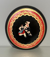 Dose Schwarzwald Motiv Blechdose Pillendose antik