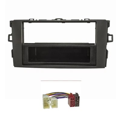 Kit cache radio adapté pour Toyota Auris E150 2007-12 câble adaptateur d'ante... - Photo 1/4