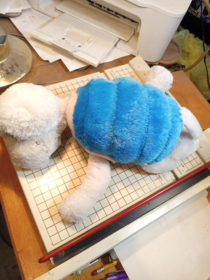 Kohls Cares for Kids Dr. Seuss Yertle The Turtle 16" Blue Turtle Plush Toy - image 4 of 4