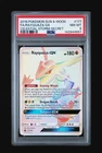 PSA 8 NM-MT Rayquaza GX 177/168 Secret Rare 2018 Celestial Storm Pokemon Card
