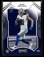 2021 Panini Playoff #241 Simi Fehoko Rookie Card Dallas Cowboys