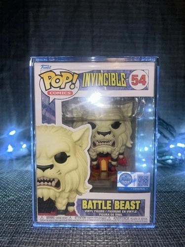 Funko Pop! Invincible 54 Battle Beast Funko Exclusive W/ Protector ONLY 1