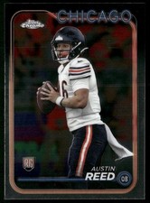 Austin Reed 2024 Topps Chrome #249 Rookie Chicago Bears