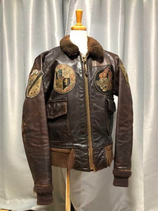 Avirex Vintage G1 flight jacket Size S Brown | eBay Avirex Vintage G1 flight jacket Size S Brown | eBay