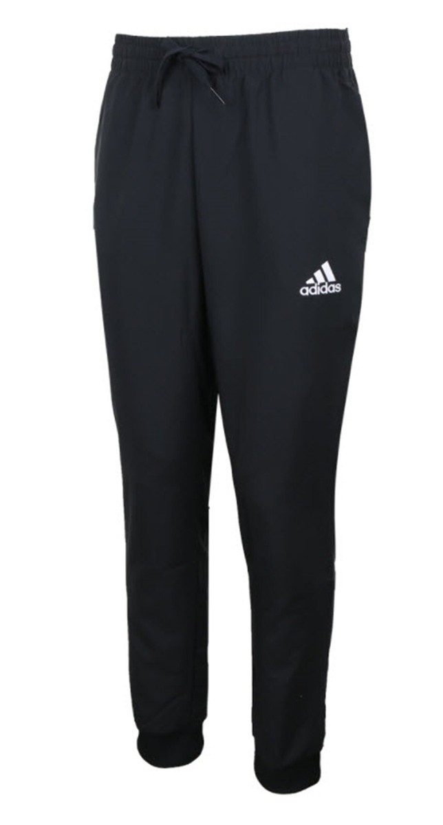 Adidas Men Stanford TC Pants Tapered Black Jogger Casual Yoga