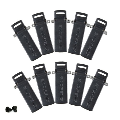 5pcs UV-5R Back Belt Clip For BAOFENG UV-5R UV-5RA UV-5RB UV-5RC Walkie Talkie - Photo 5/6