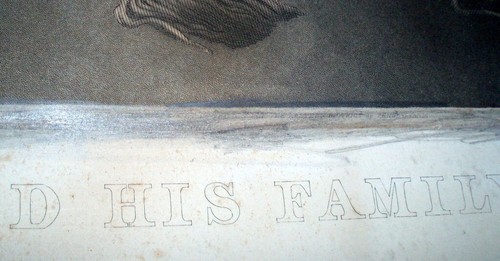 LRG HISTORIC ANTIQUE 1866 ENGRAVING ABRAHAM LINCOLN AND HIS FAMILY / CIVIL WAR - Picture 21 of 24