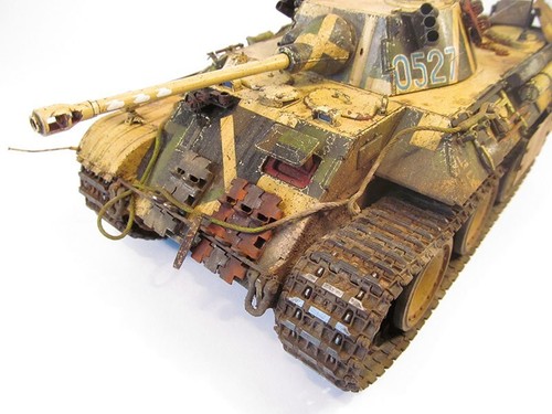 Eureka ER-3501 1/35 Towing Copper Cable for Pz.Kpfw.V Panther Ausf.G Tank eyelet - Picture 3 of 7