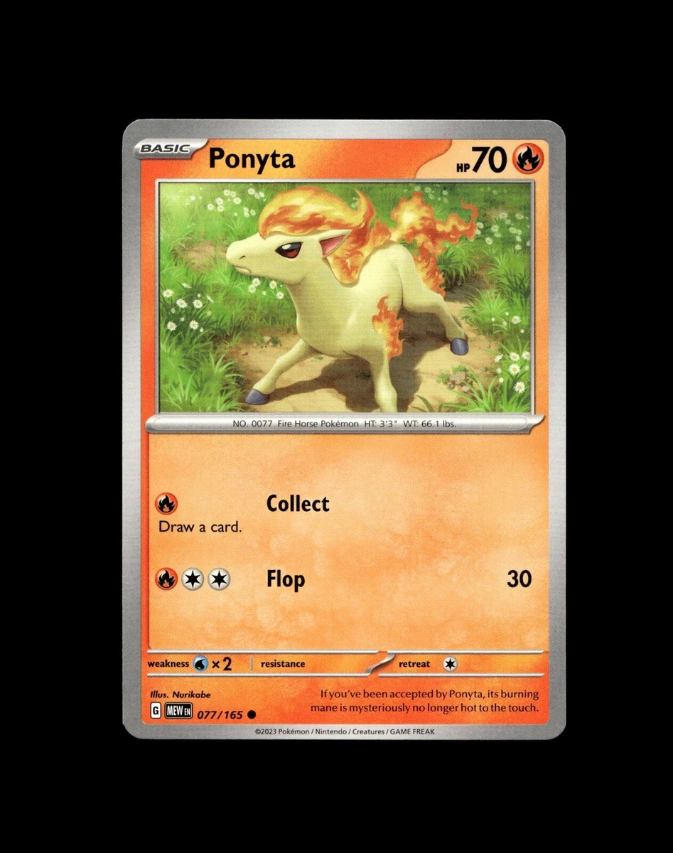 Ponyta 077/165 Sv: Scarlet & Violet 151 for sale | eBay