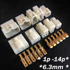<!--F#f_0-->6.3mm Pin Plug Electrical Wiring Multi-Connector Terminals 2/3/4/6/8/10 Way Car<!--F/-->