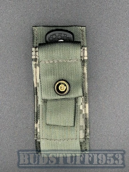 Bolsa/Funda MOLLE Hecho en Banco-Follaje Verde-Cierre a Presión con Clip de Malicia Foto 3 de 4