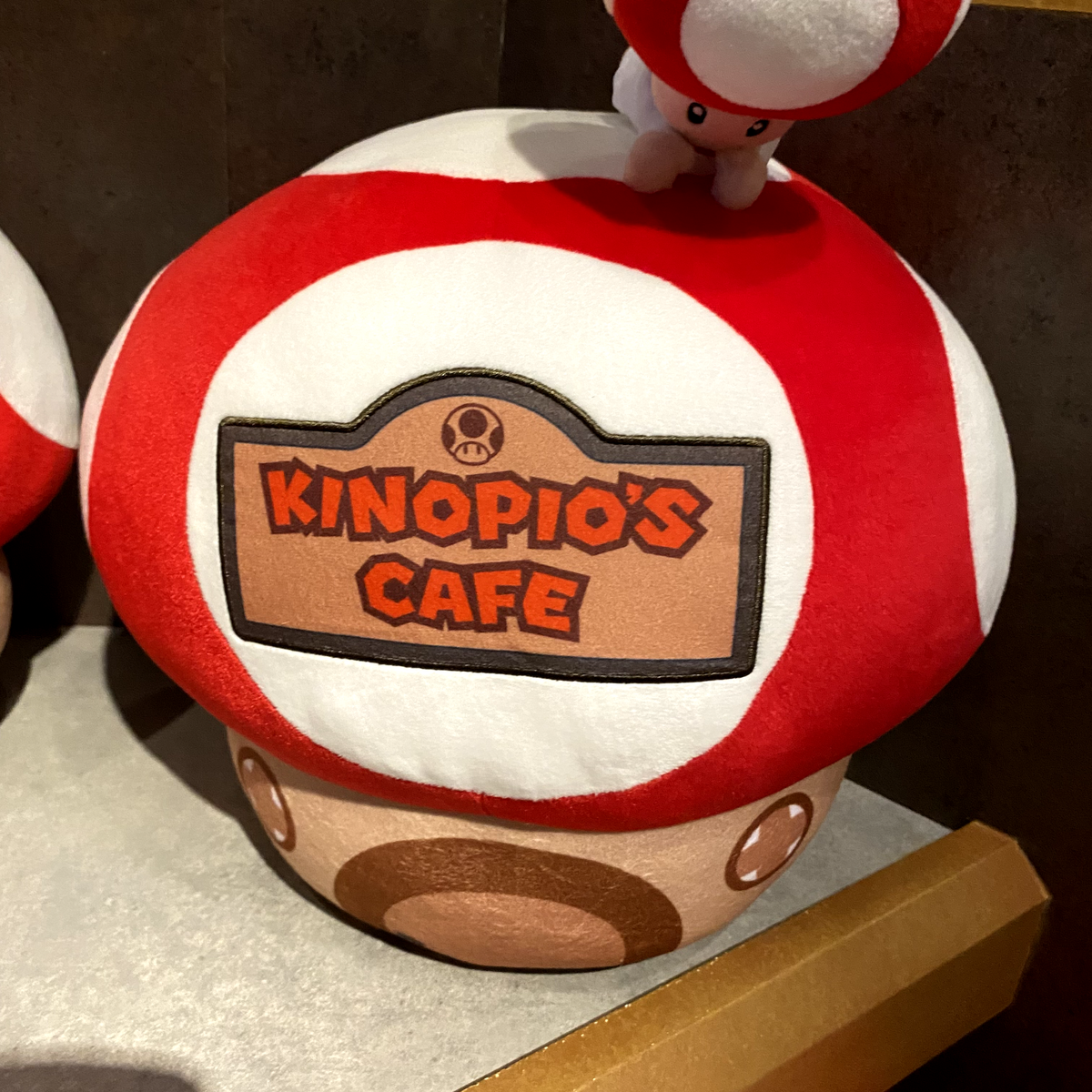 USJ Toad Chef Big Plush Toy KINOPIO'S CAFE Super Nintendo World