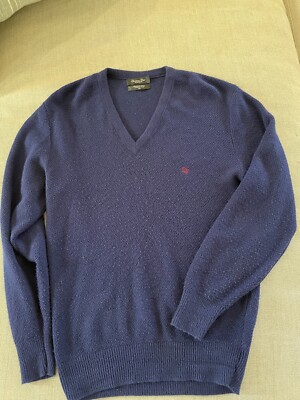 Christian Dior MONSIEUR Made In USA Vintage V-Neck Logo