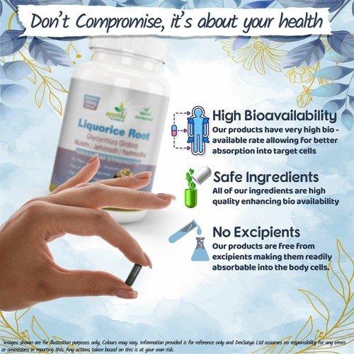 Liquorice Root Capsule For Respiratory Health and Cough - Picture 8 of 15