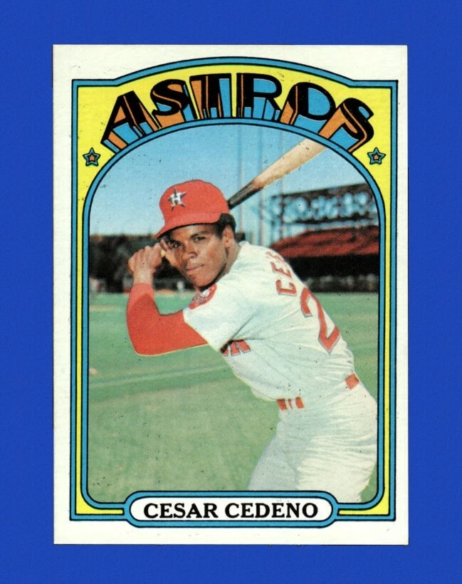 Cesar Cedeno trading card