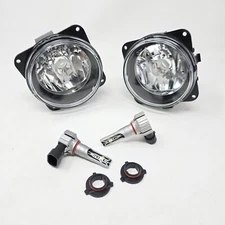 LED Fog Lights For Ford 2000-2004 F150 Harley Davidson Clear Lens No Brackets