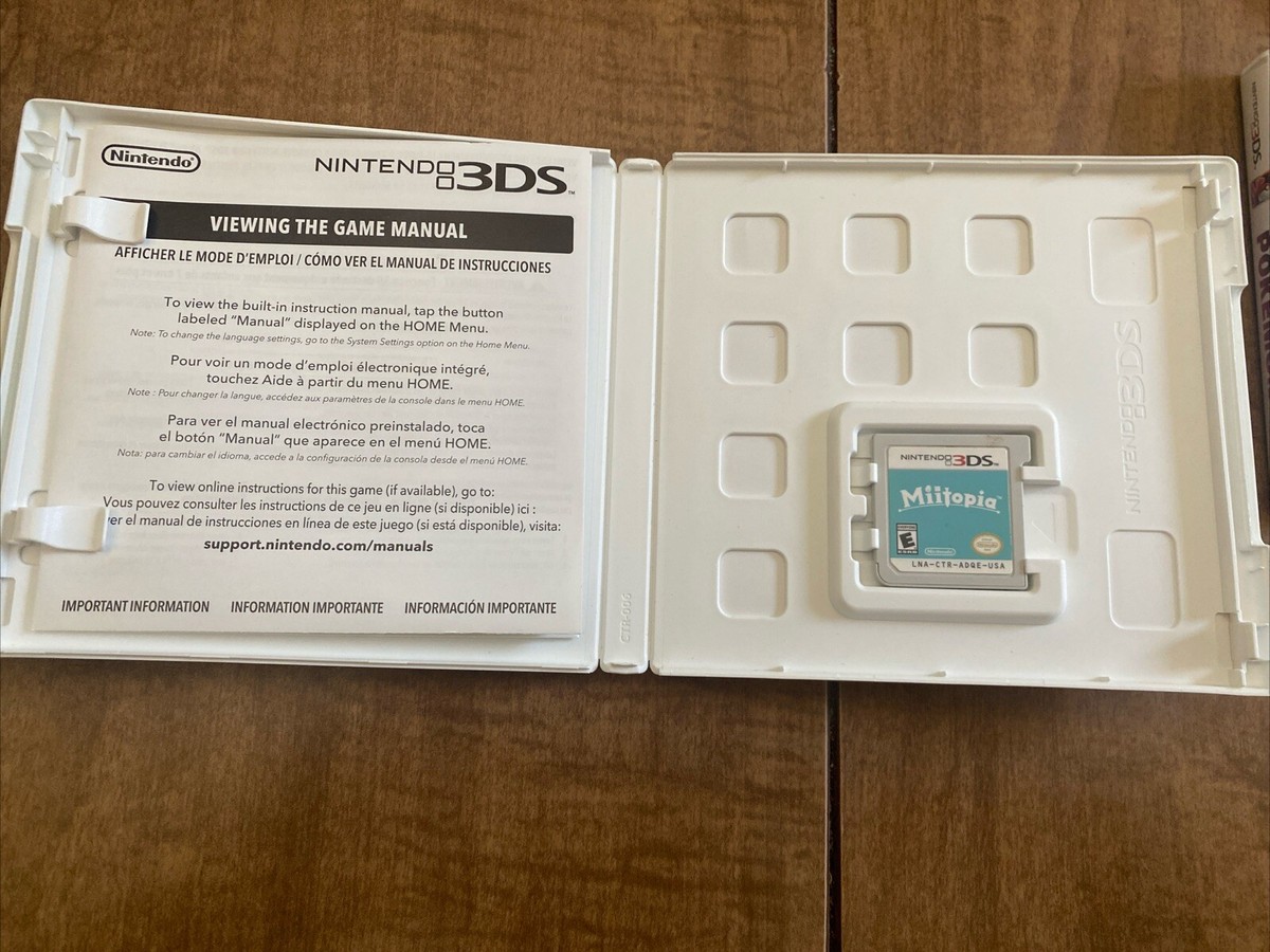 Miitopia Nintendo 3DS Pre Owned Tested and Working - Main Image