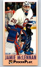 1993-94 PowerPlay #386 Jamie McLennan  RC Rookie New York Islanders V78082