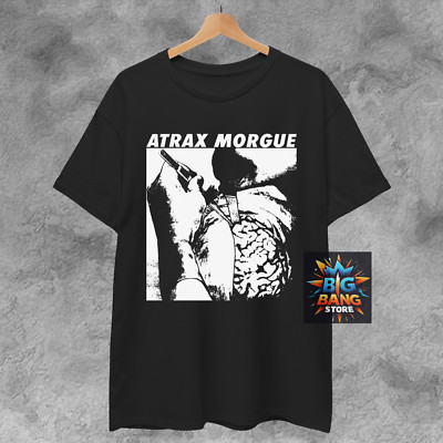 ATRAX MORGUE Shirt - Whitehouse wolf eyes prurient noise industrial coil merzbow